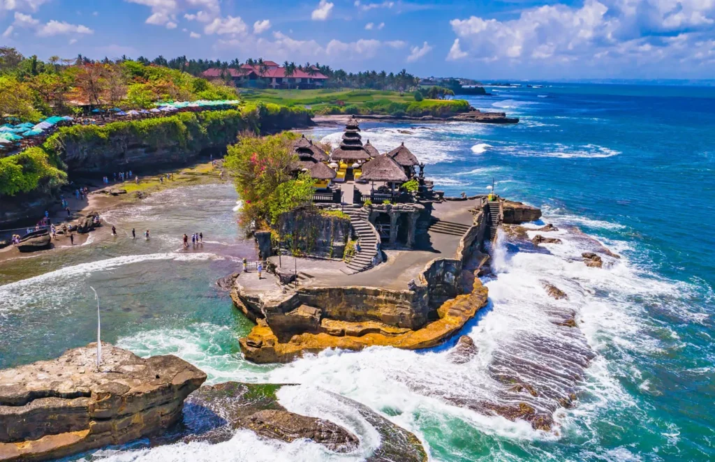 Image of Tanha Lot temple in Bali